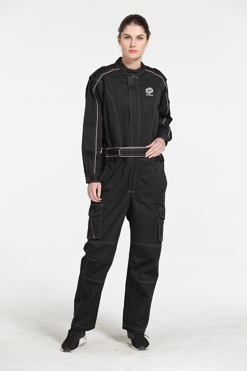 工服美為當(dāng)然愛(ài)車(chē)定做的連體服款式